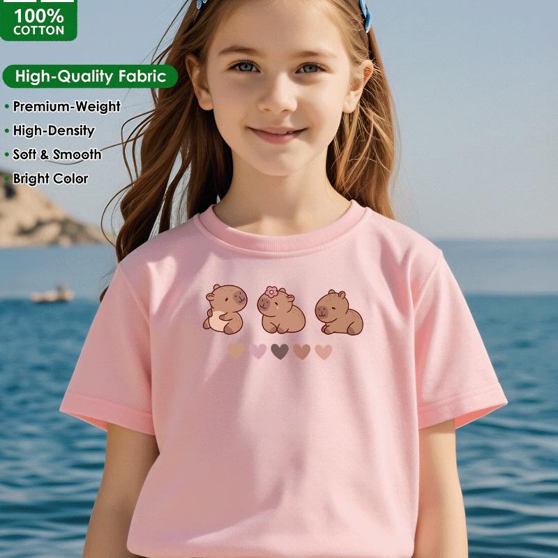 Cute Capybara With Hearts