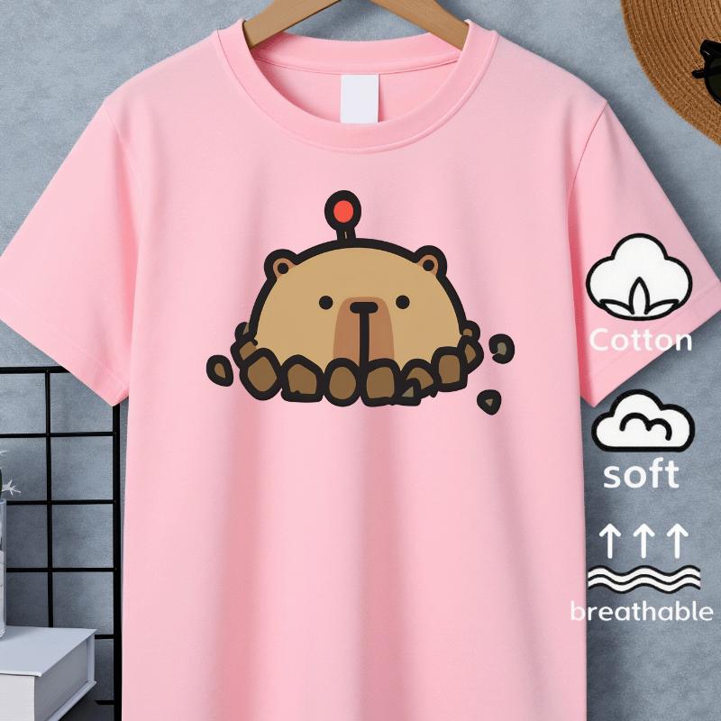 Cute Bear With Red Antenna Design