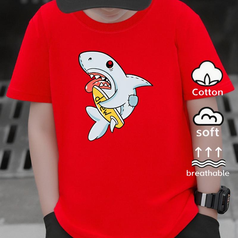 Shark Surfing Print