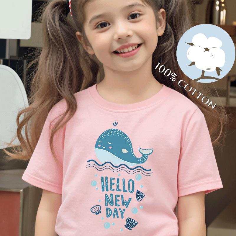 Hello New Day Whale Sea Shell