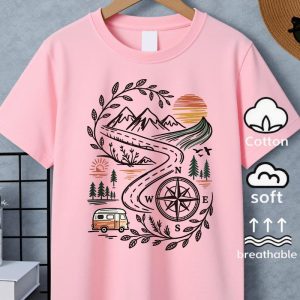Winding Road Mountain Compass Van