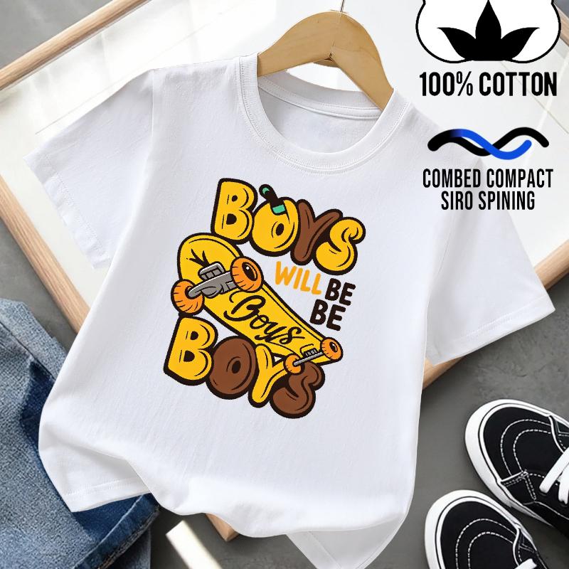 Boys Will Be Boys Skateboard Design
