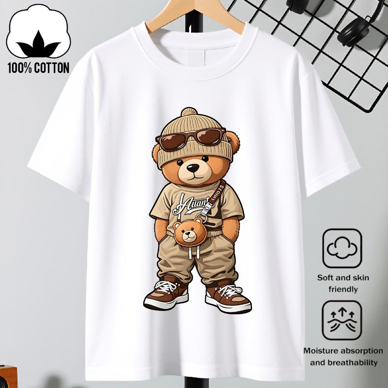 Stylish Bear With Sunglasses And Hat