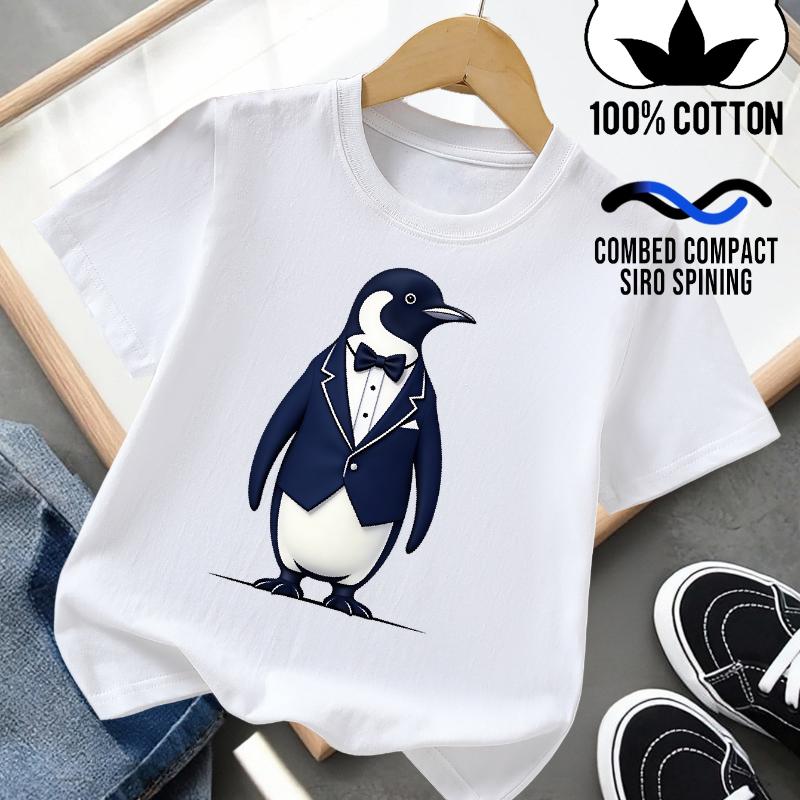 Penguin In Blue Tuxedo Suit