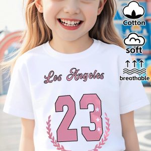 Los Angeles 23 Pink Jersey