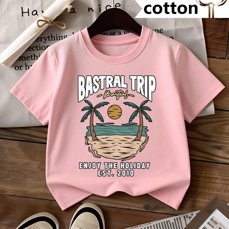 Tropical Beach Palm Tree Sunset