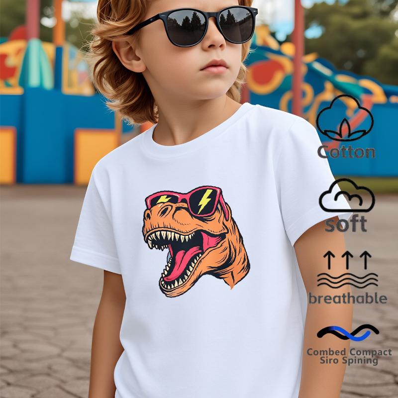 Dinosaur with Lightning Sunglasses