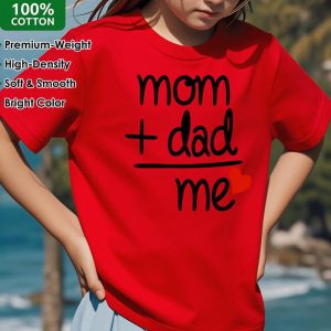 Mom Plus Dad Equals Me Love