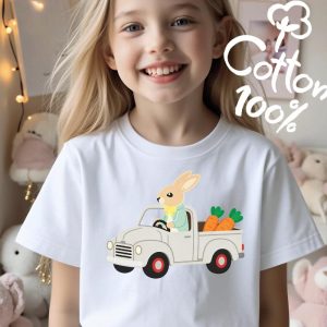Bunny Driving Car With Carrots