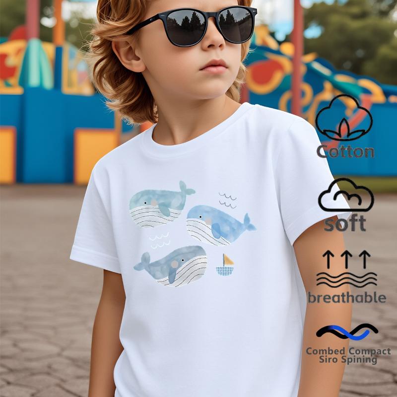 Cute Whale Print