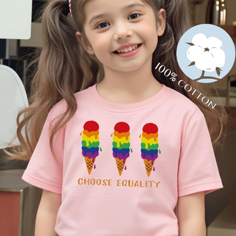 Choose Equality Ice Cream Rainbow