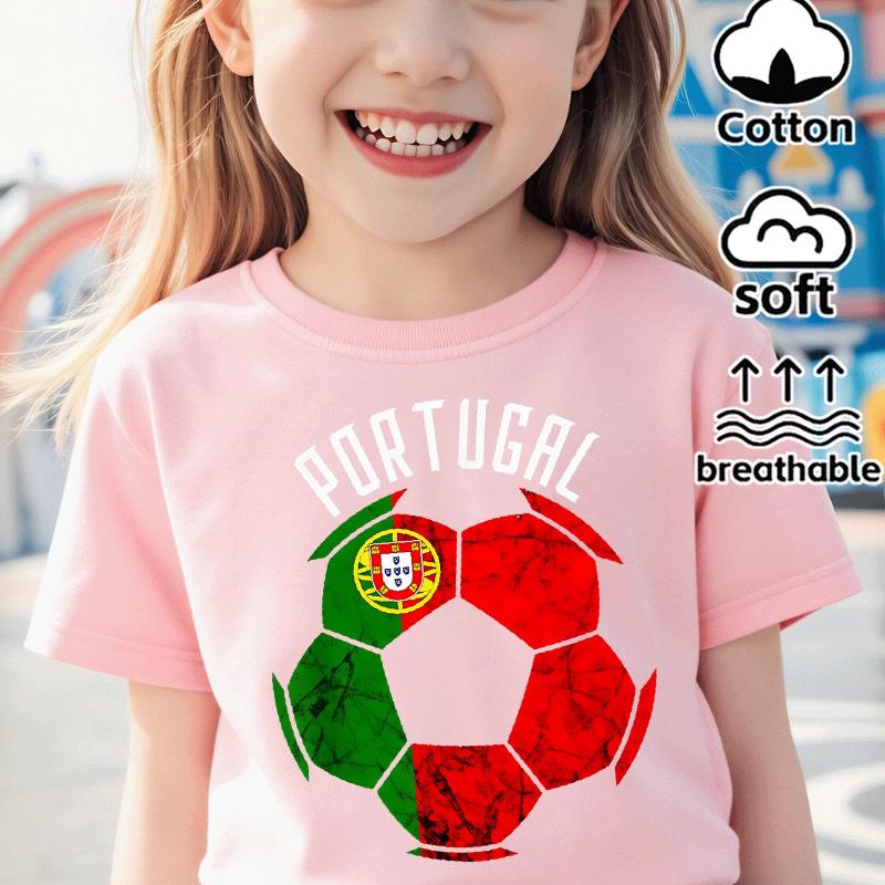 Portugal Soccer Ball Flag Design