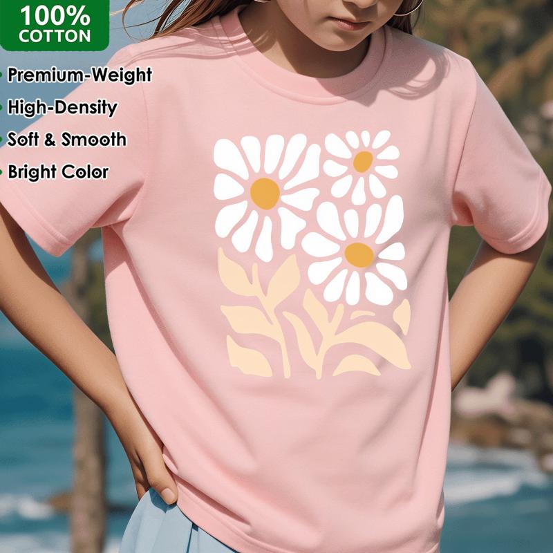 Daisy Flowers Pink Background