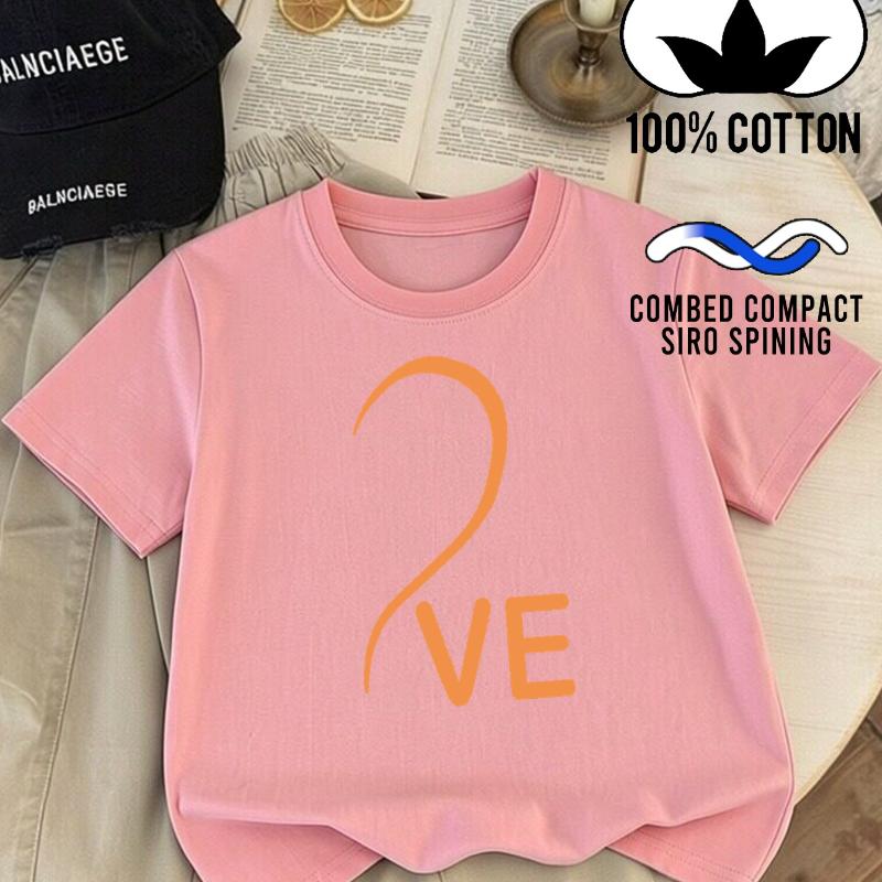 Two Ve Logo Design Pattern Print